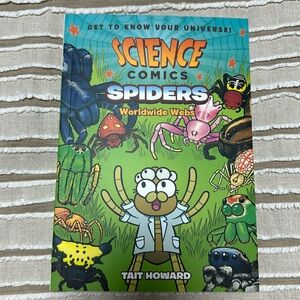 Like New Science Comics Book - Spiders Worldwide Webs